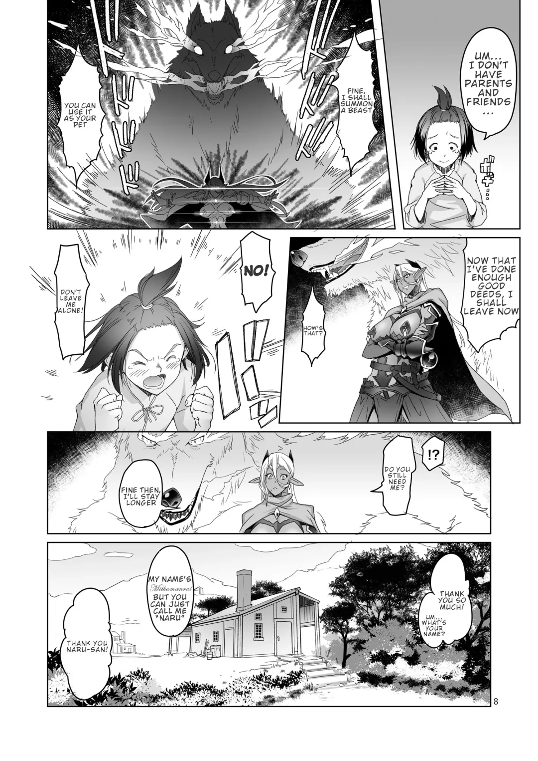 [Asaki Takayuki] Dark Elf to Yorozu no Zenkou | Dark Elf's Everlasting Good Deeds Fhentai.net - Page 8