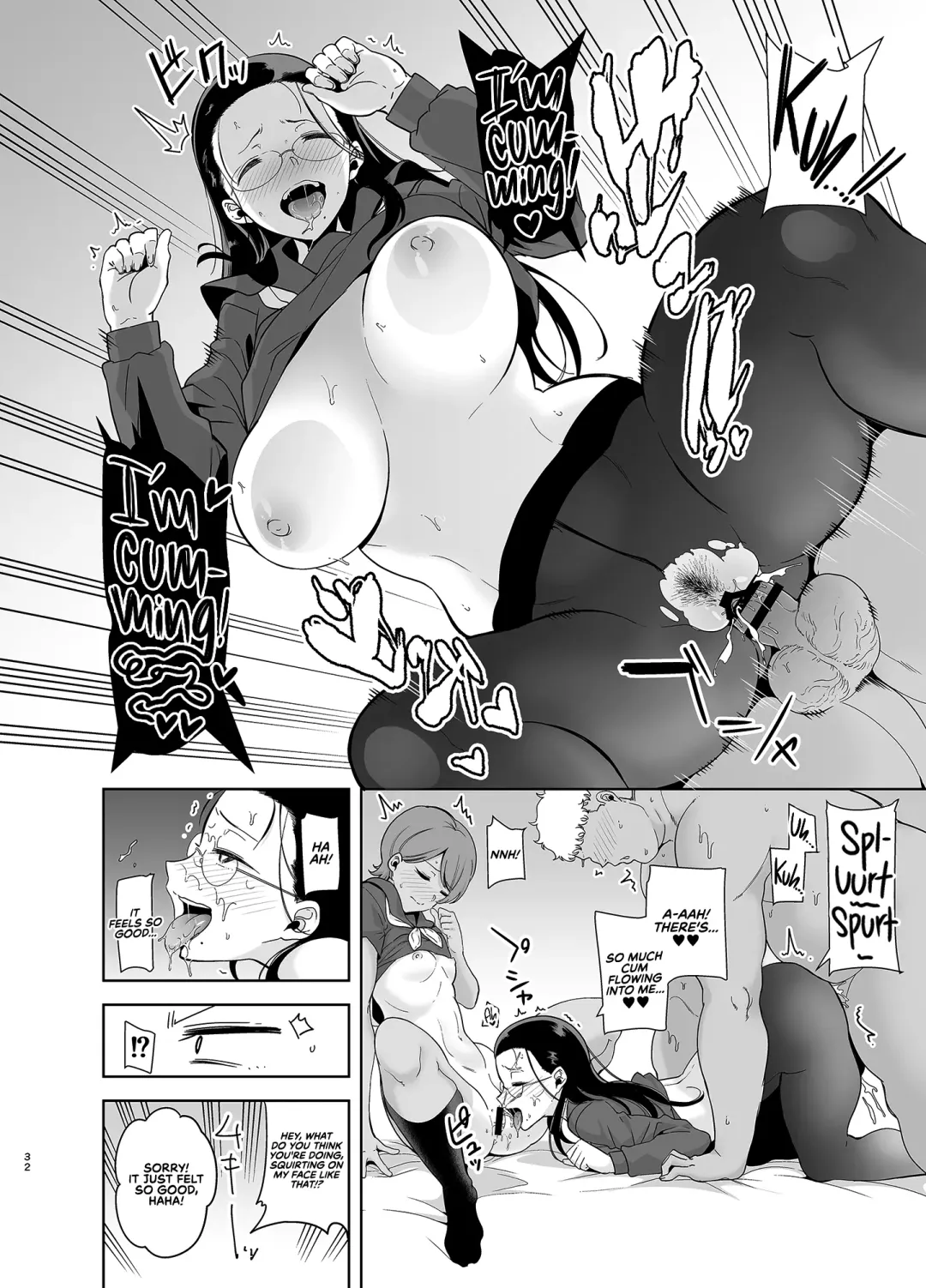 [Kurosu Gatari] Seika Jogakuin Koutoubu Kounin Sao Oji-san 3 | Seika Girls' Academy Official Rod Oji-san 3 Fhentai - Page 32