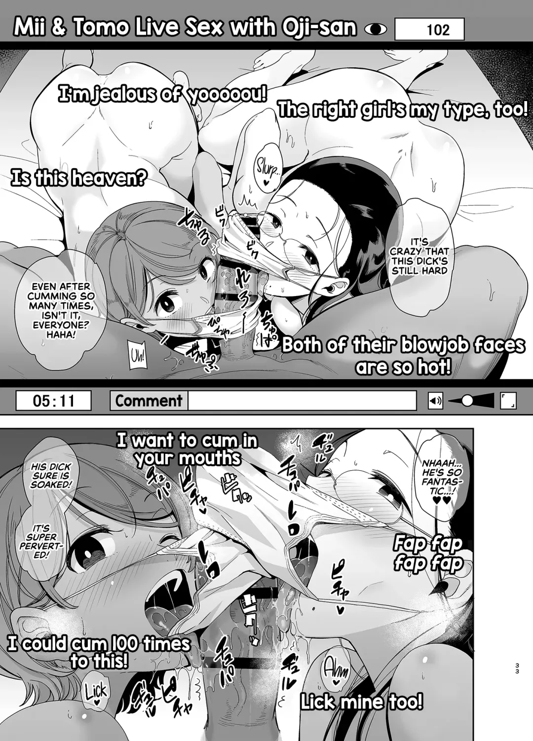 [Kurosu Gatari] Seika Jogakuin Koutoubu Kounin Sao Oji-san 3 | Seika Girls' Academy Official Rod Oji-san 3 Fhentai - Page 33