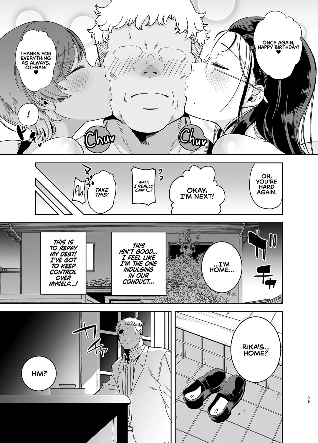 [Kurosu Gatari] Seika Jogakuin Koutoubu Kounin Sao Oji-san 3 | Seika Girls' Academy Official Rod Oji-san 3 Fhentai - Page 39