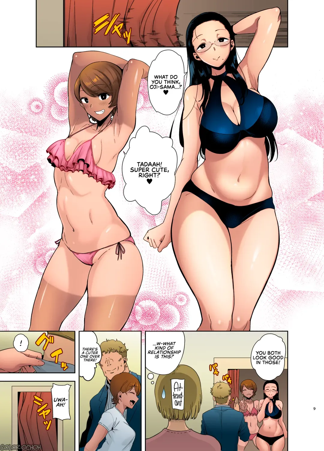 [Kurosu Gatari] Seika Jogakuin Koutoubu Kounin Sao Oji-san 3 | Seika Girls' Academy Official Rod Oji-san 3 Fhentai - Page 45