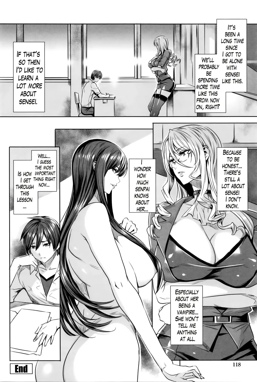 [Fei] Kyuuketsu Jokyoushi No Kenzoku Seikatsu ~ Lesson with Vampire ~ Fhentai.net - Page 122