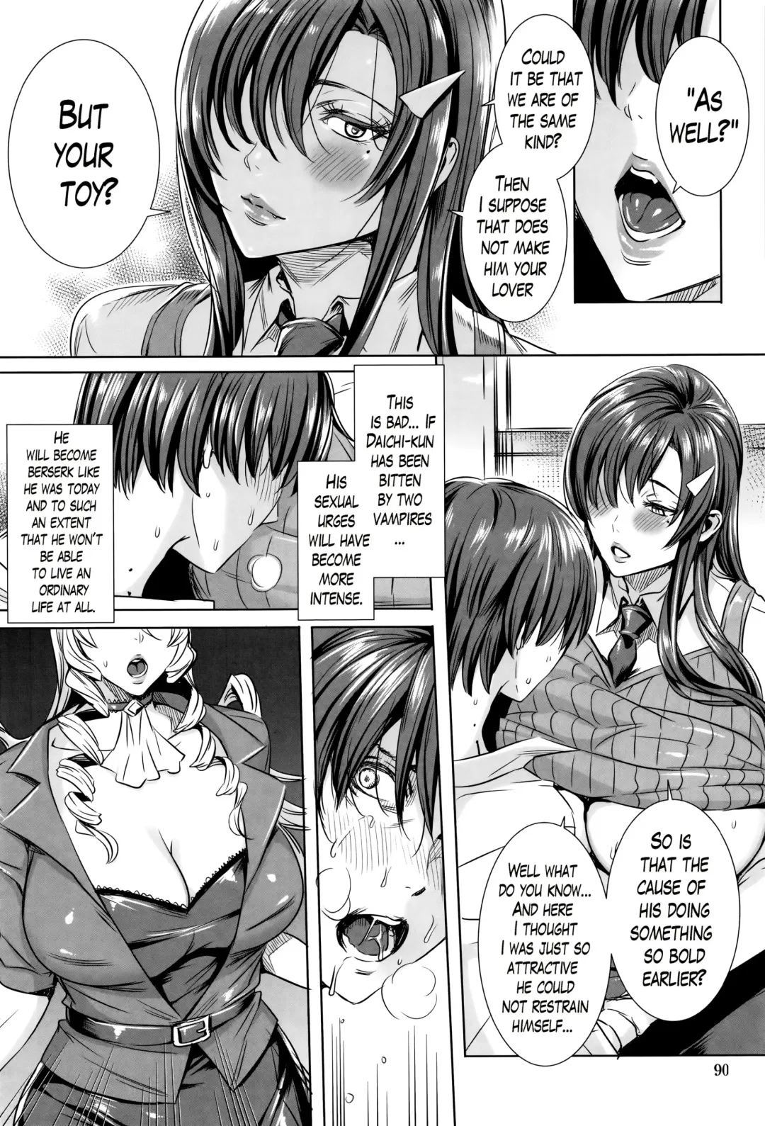 [Fei] Kyuuketsu Jokyoushi No Kenzoku Seikatsu ~ Lesson with Vampire ~ Fhentai.net - Page 94