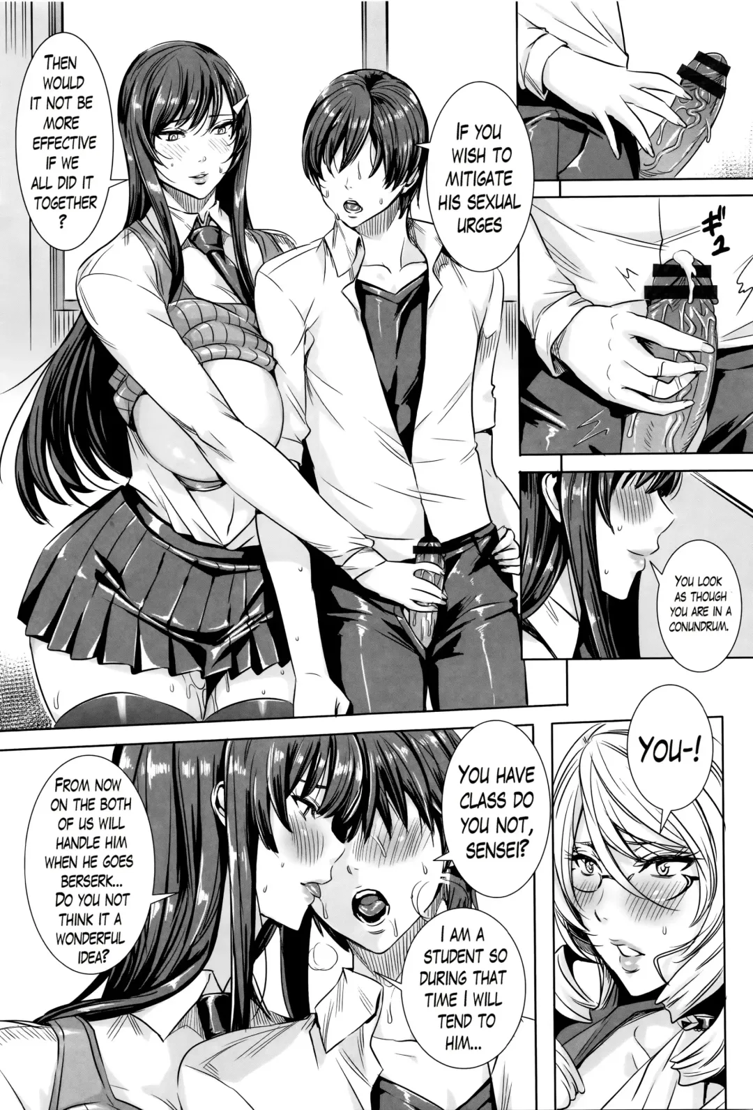 [Fei] Kyuuketsu Jokyoushi No Kenzoku Seikatsu ~ Lesson with Vampire ~ Fhentai.net - Page 99