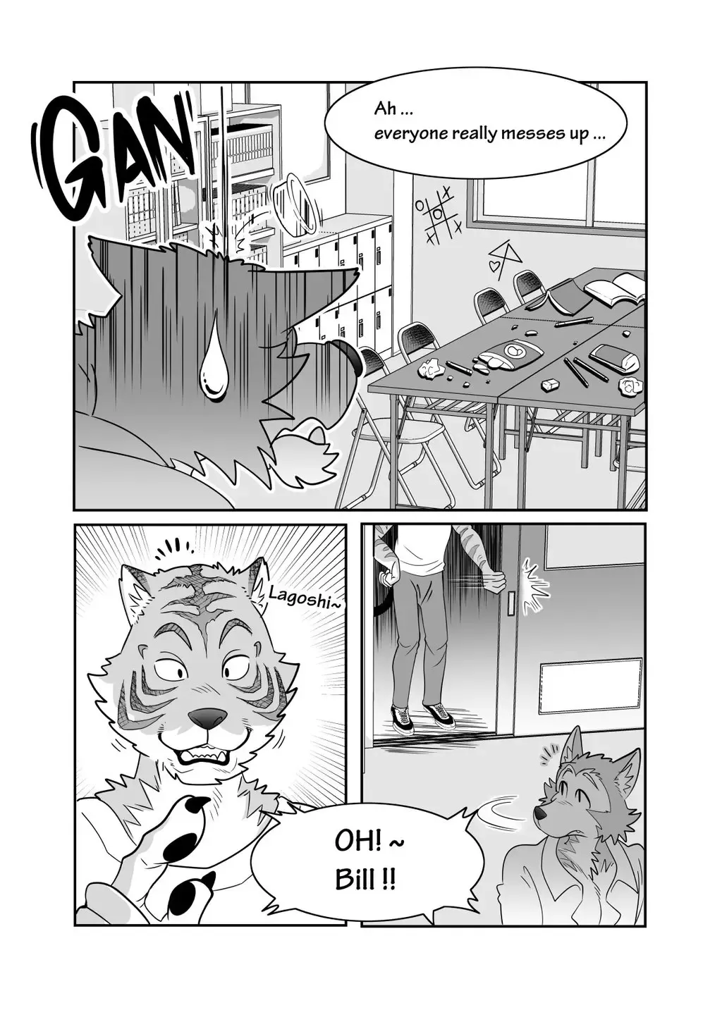 [Kuma Hachi] Sex Education from Tiger and Deer Fhentai - Page 4