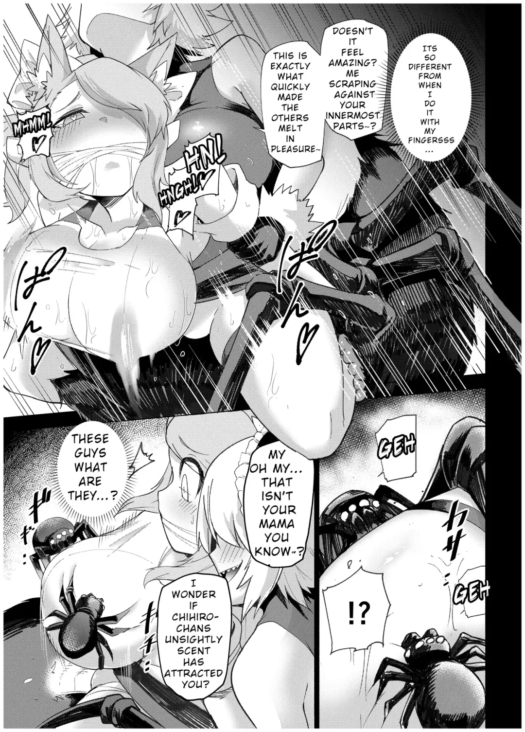 [Uragaeru] Juukan Senki Chihiro -Arachne Choukyou Hen- Fhentai - Page 16
