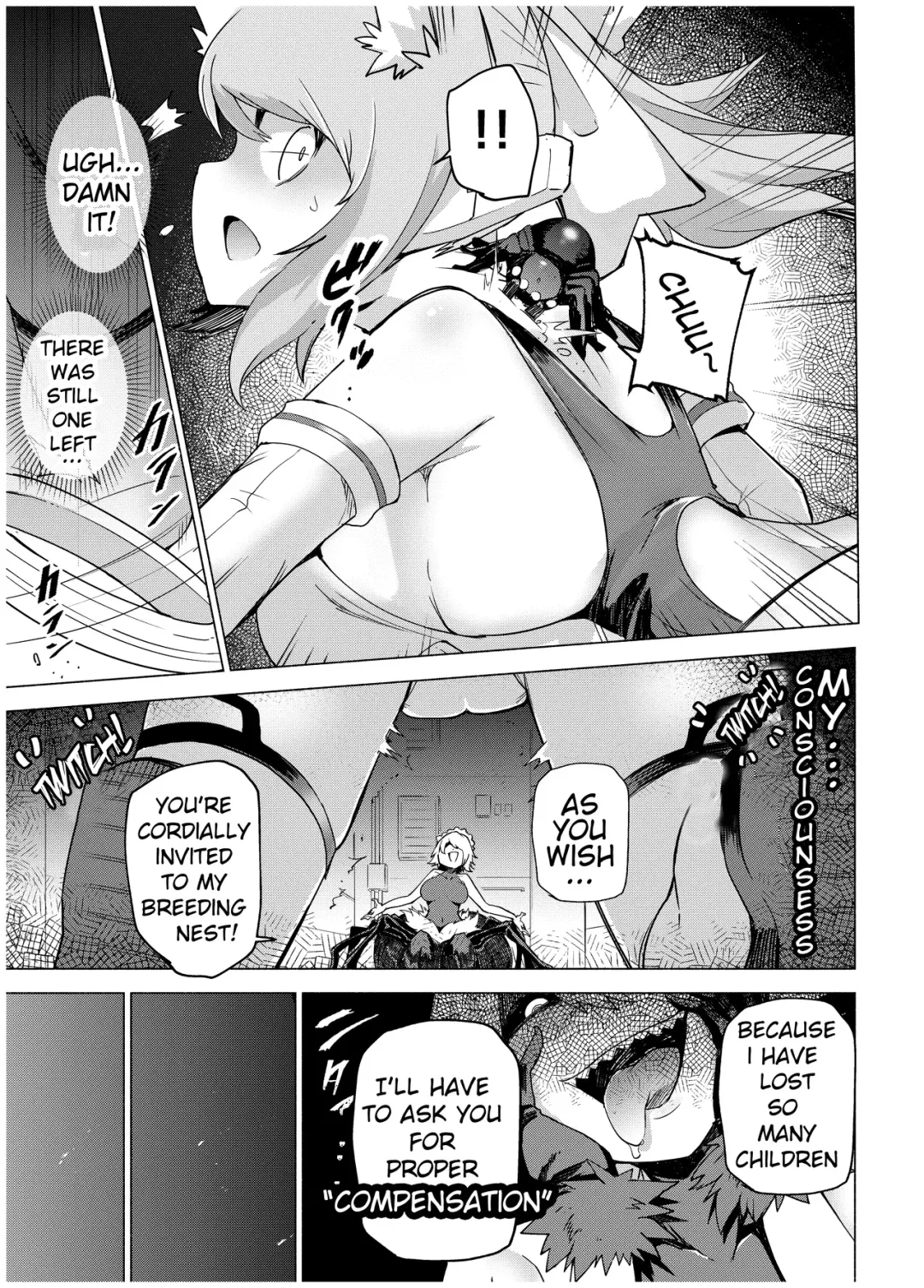 [Uragaeru] Juukan Senki Chihiro -Arachne Choukyou Hen- Fhentai - Page 6