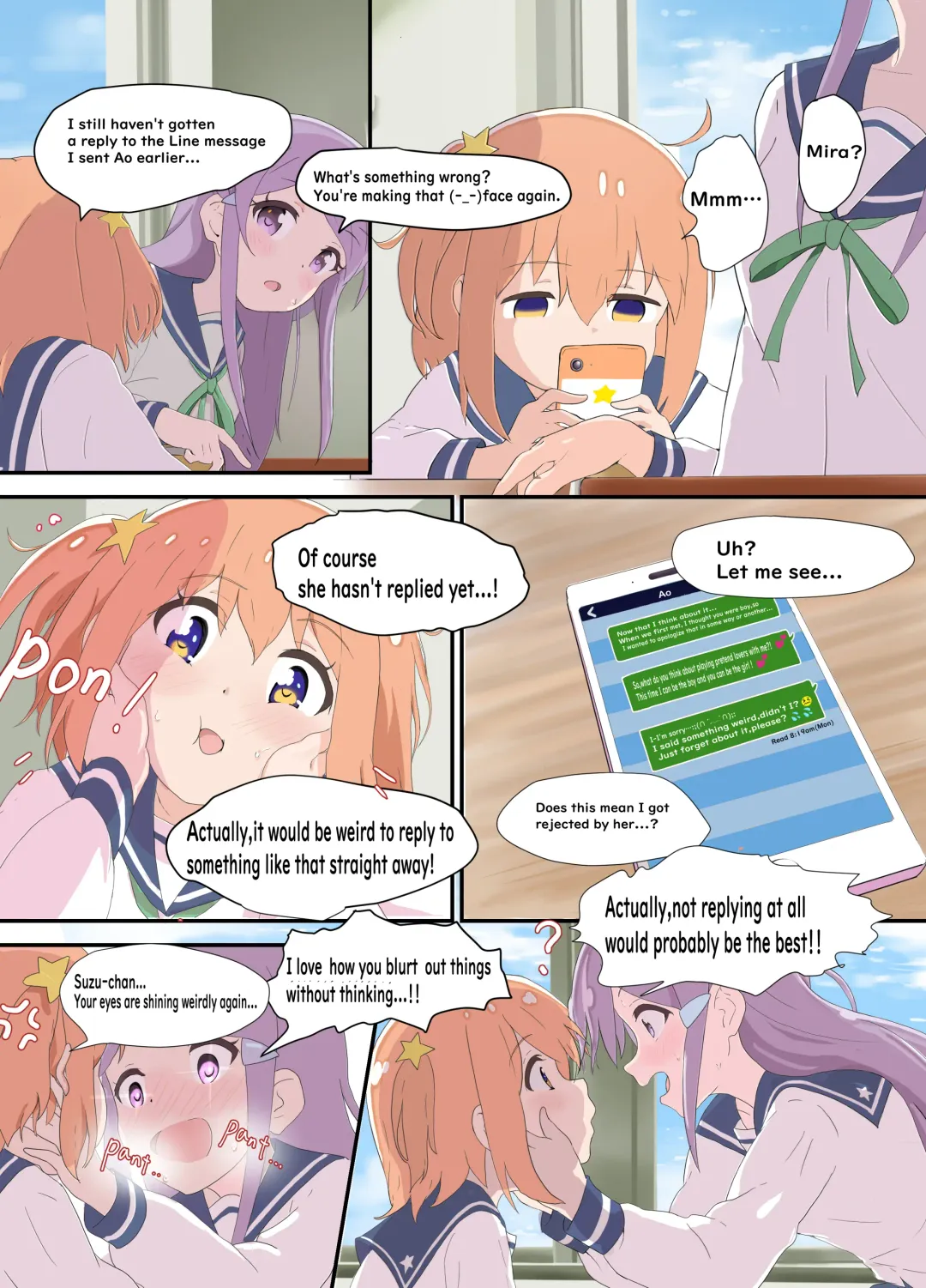 [Muraimura] Mira to Ao ga Muramura Suru Hanashi | A story in which Mira & Ao are horny for each other Fhentai - Page 4