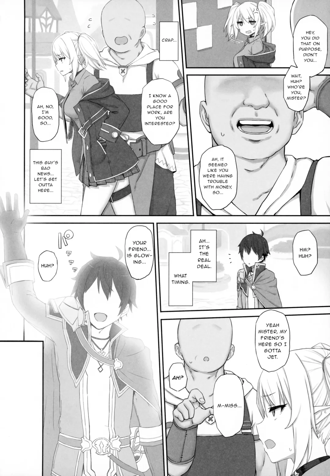 [Gomu] Ojou-sama Gakkou ni Kayou Binbou Shoujo wa Touzen no You ni Papakatsu ni Kiketsu Suru Fhentai - Page 3