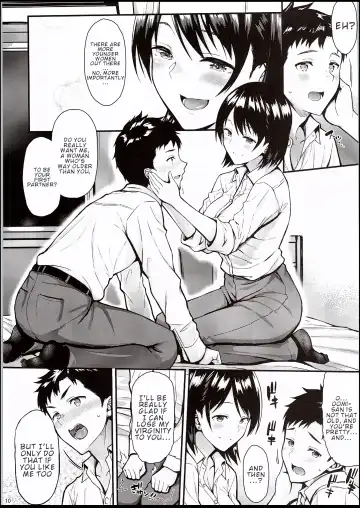 [Saemon] Ore no Hajimete wa Oumi-san ni Ubawaretai!! | I Want Senpai to Take My First Time!! Fhentai - Page 9