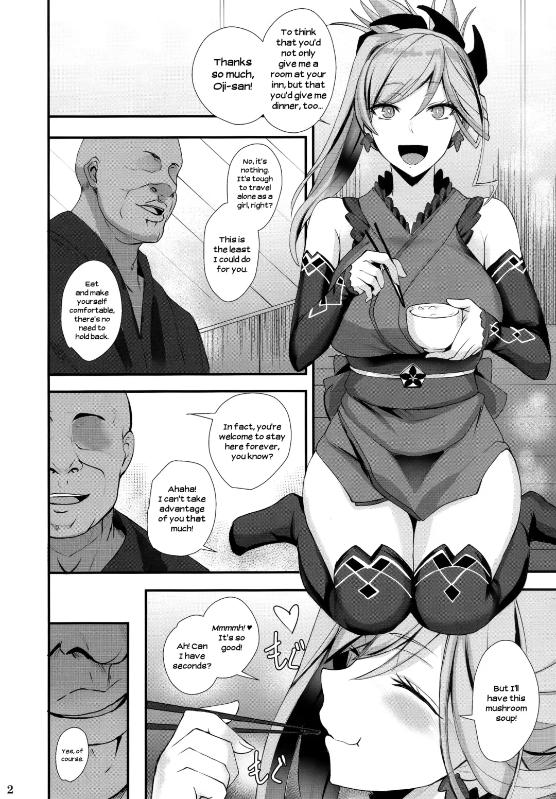 [Kumakiti] Musashi-chan Oji-san ni Kussuru | Musashi-chan Submits to Oji-san Fhentai - Page 4