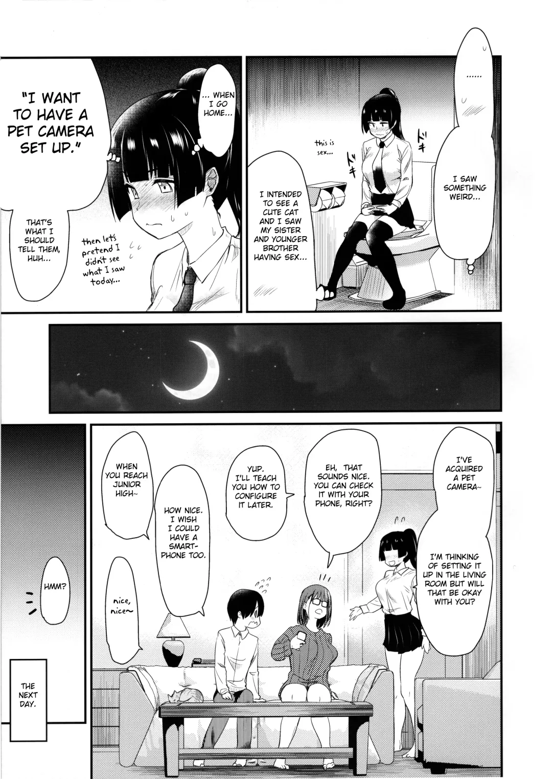 [Hijiri Tsukasa] Pet Mimamori Camera ni Ane to Otouto no Sex ga Utsutteta. Fhentai.net - Page 16