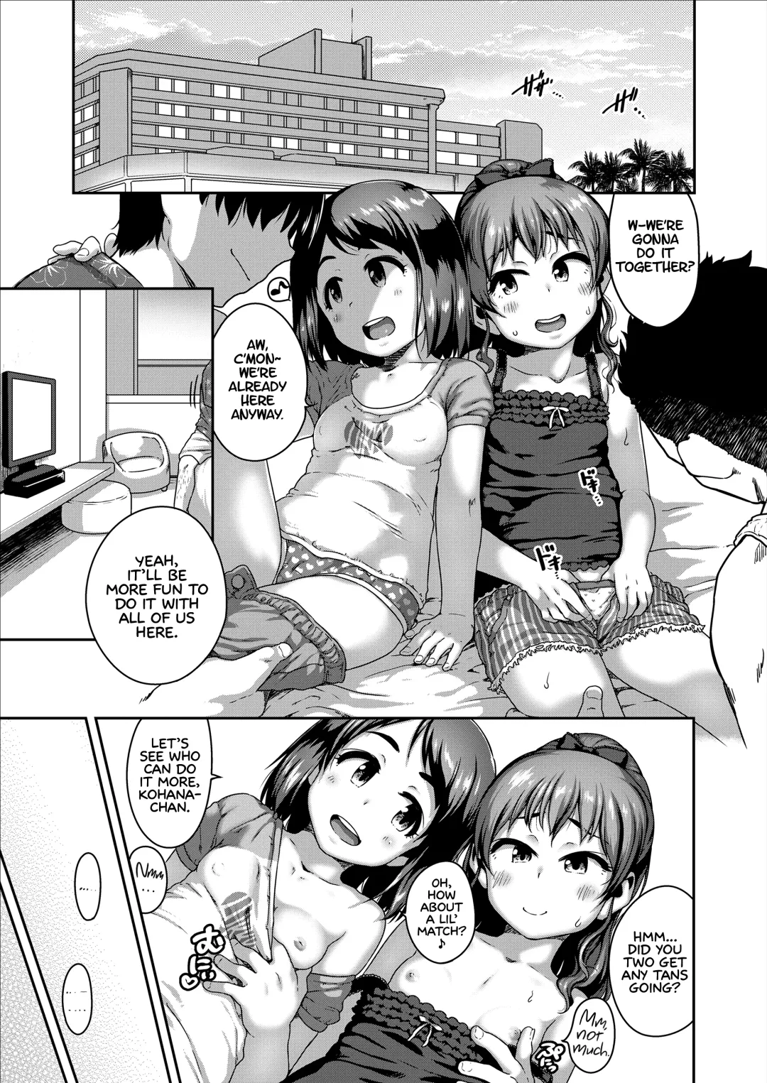[Chiguchi Miri] Sukebe wa Honto de Uso kamo ne | This Lil' Slut Might Really Be a Lie Fhentai - Page 16