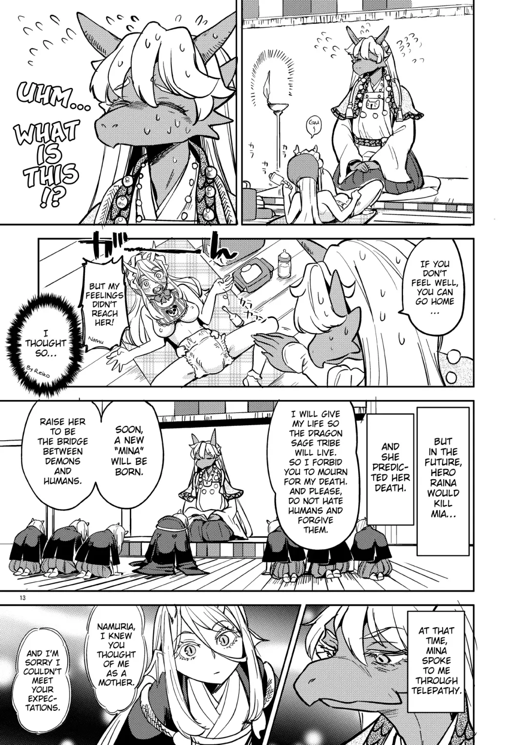 [Ayane] Onna Yuusha ni Tensei Shitara Mazoku no Tsuma ga 5-nin mo Irurashii 2 | Reincarnated as a Female Hero Who Seems to Have 5 Demon Wives 2 Fhentai - Page 14