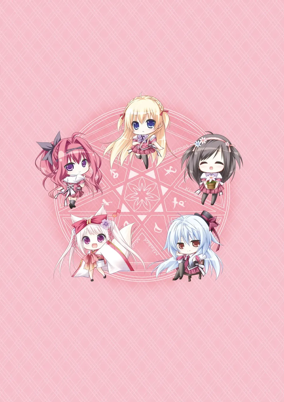 [Moekibara Fumitake] Hanairo Heptagram visual fanbook Fhentai - Page 142