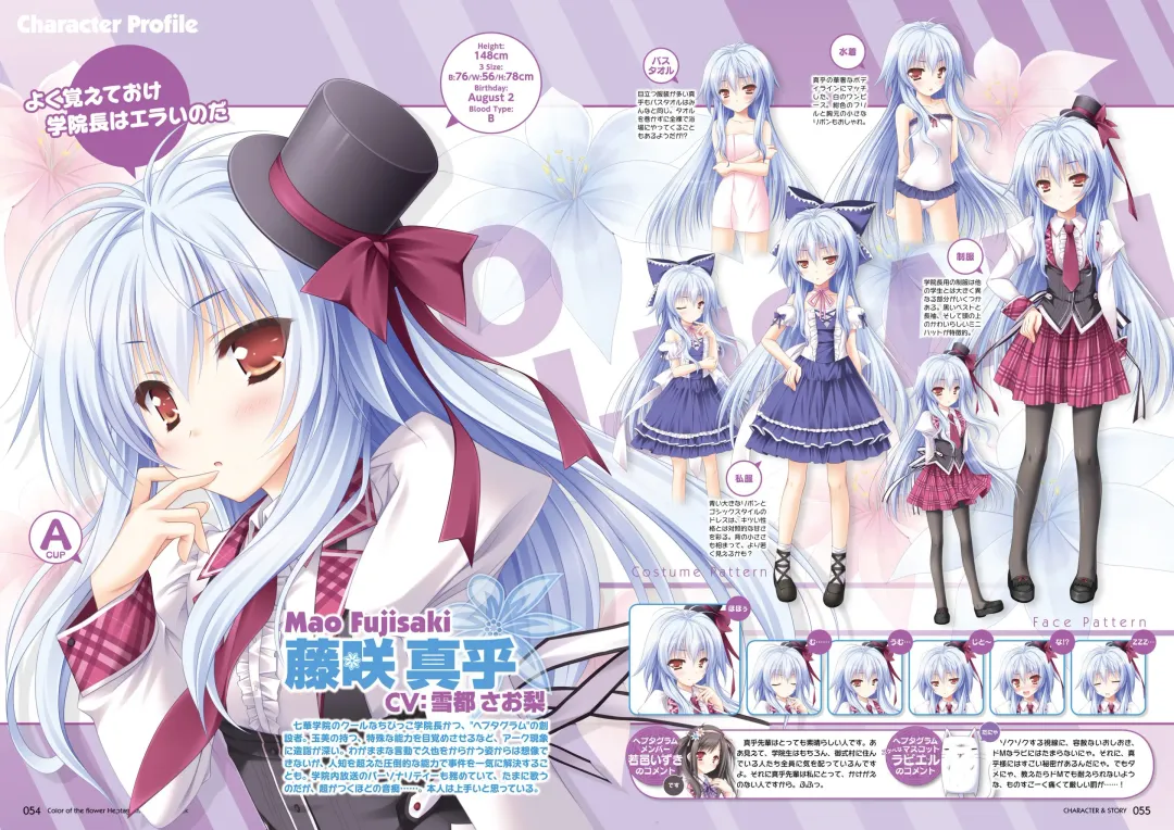 [Moekibara Fumitake] Hanairo Heptagram visual fanbook Fhentai - Page 53