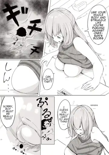 [Marushamo] tricked and shrunk my the following onee-san Fhentai - Page 4