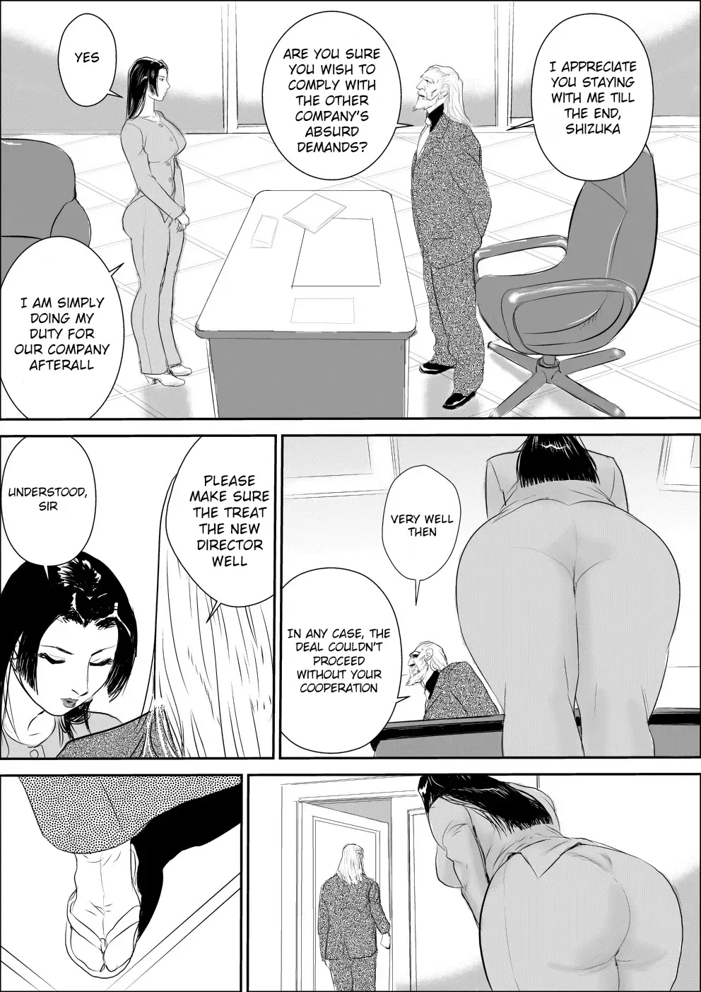 [Jinsuke] Mesu Kachou Jogeza Gaiden - Kunoo Shizuka no Baai Fhentai - Page 4
