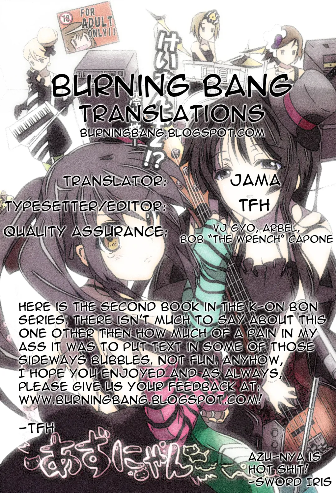 [Oyu No Kaori] K-ON Bon 2!? -Mio to Azusa- Fhentai - Page 18