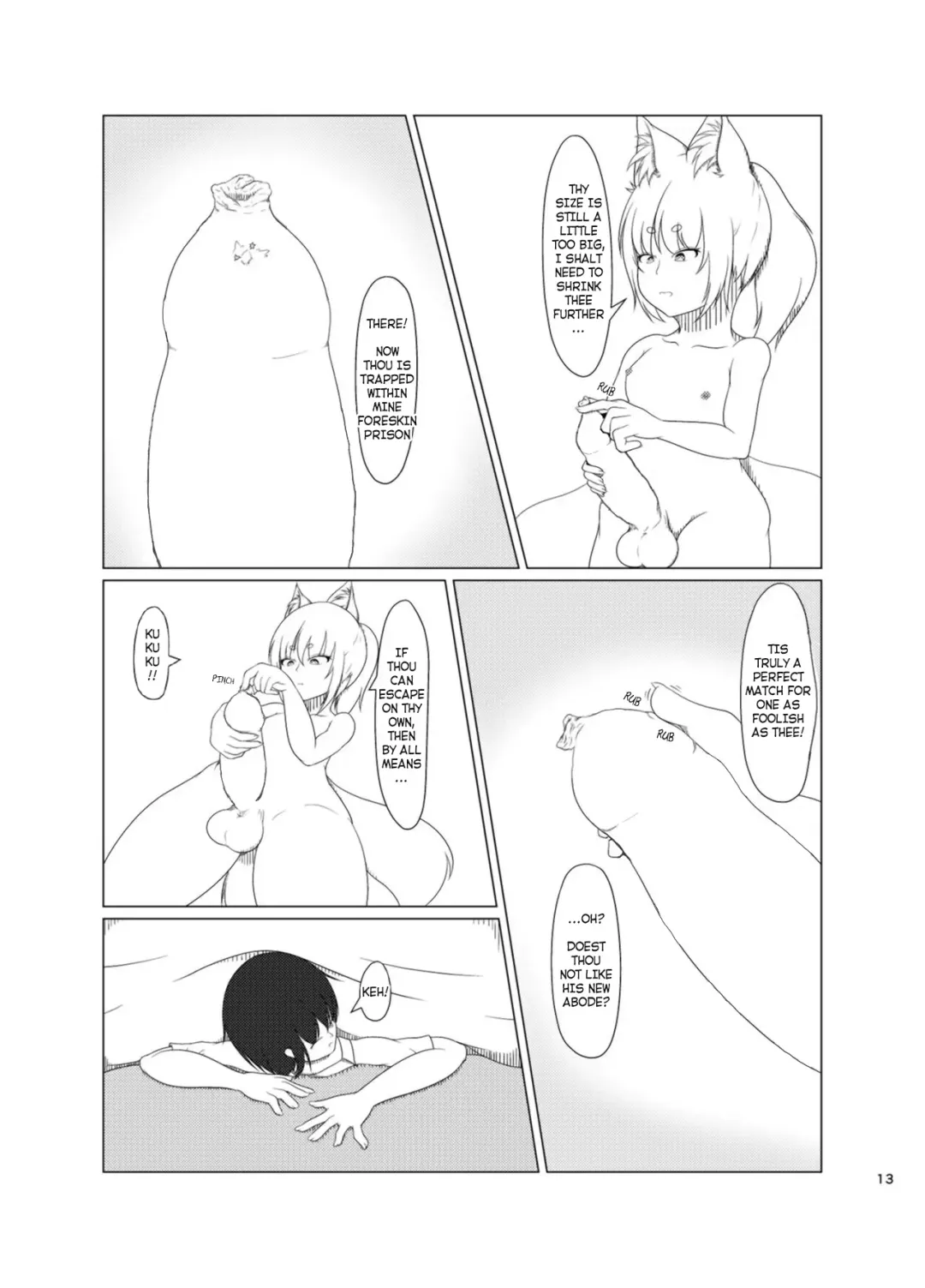 [Kotora Nue] Inari Matsururu Yashiro ni te | Shrine of the Sacred Fox (decensored) Fhentai - Page 13