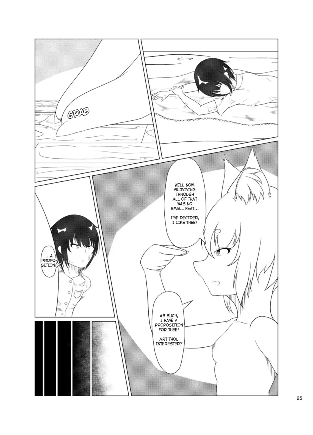 [Kotora Nue] Inari Matsururu Yashiro ni te | Shrine of the Sacred Fox (decensored) Fhentai - Page 25