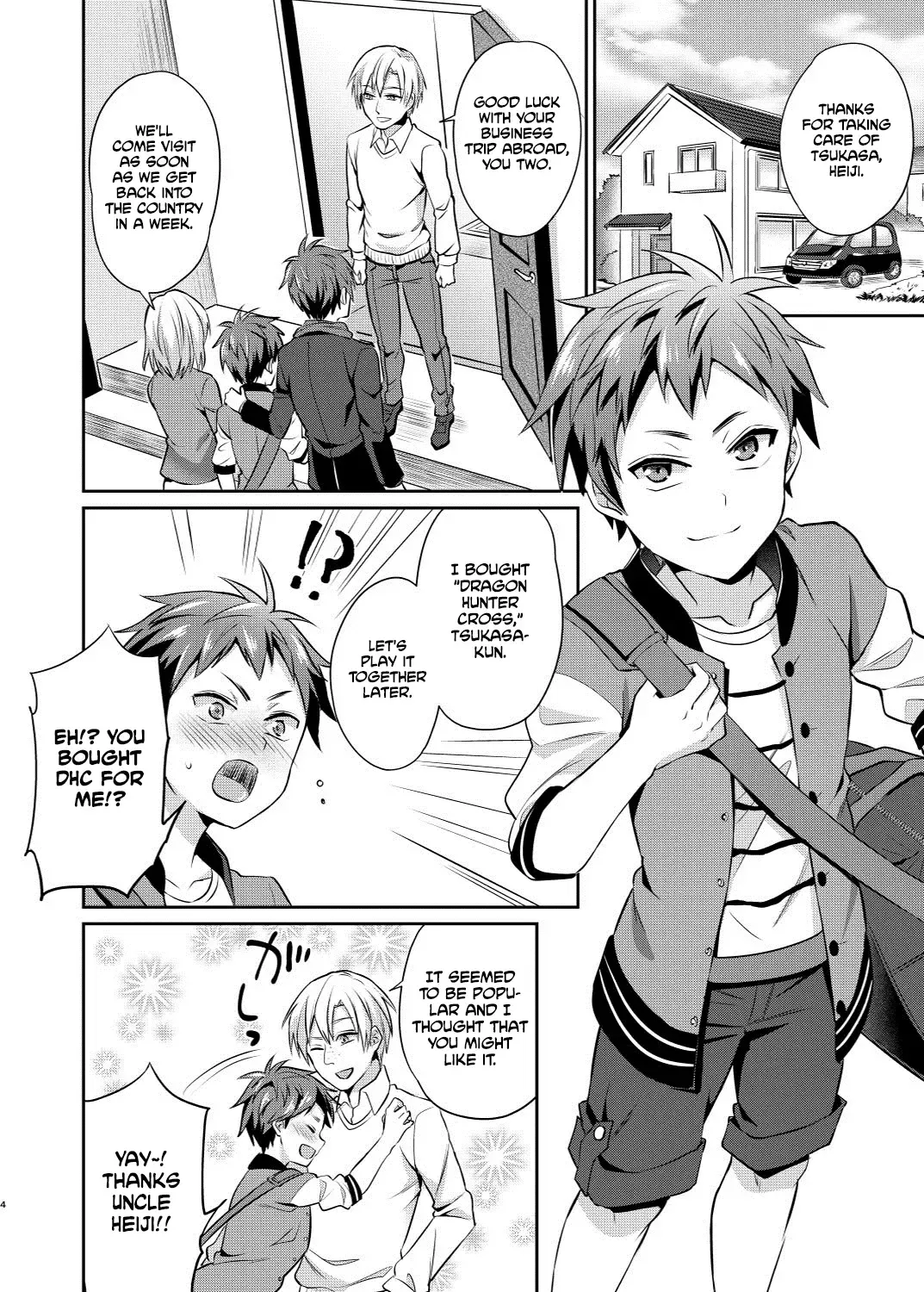 [Erutasuku] Dakara Boku wa Shinyuu no Musuko o Okasu | That's Why I'm Going to Rape My Best Friend's Son Fhentai - Page 5