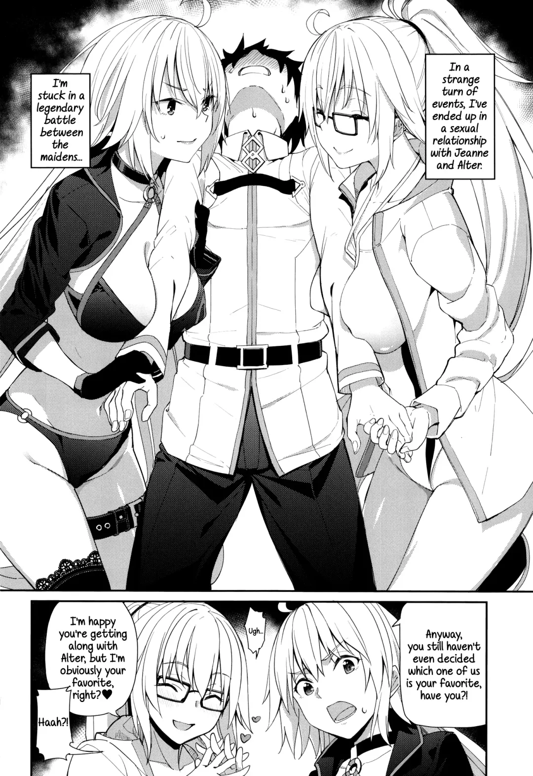 [Tel] Jeanne to Alter no Sakusei Shuukan | A Week Of Getting Milked By Jeanne And Alter Fhentai.net - Page 3