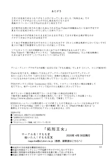 [Sumomo Ex] Shokei Oujo Fhentai - Page 12