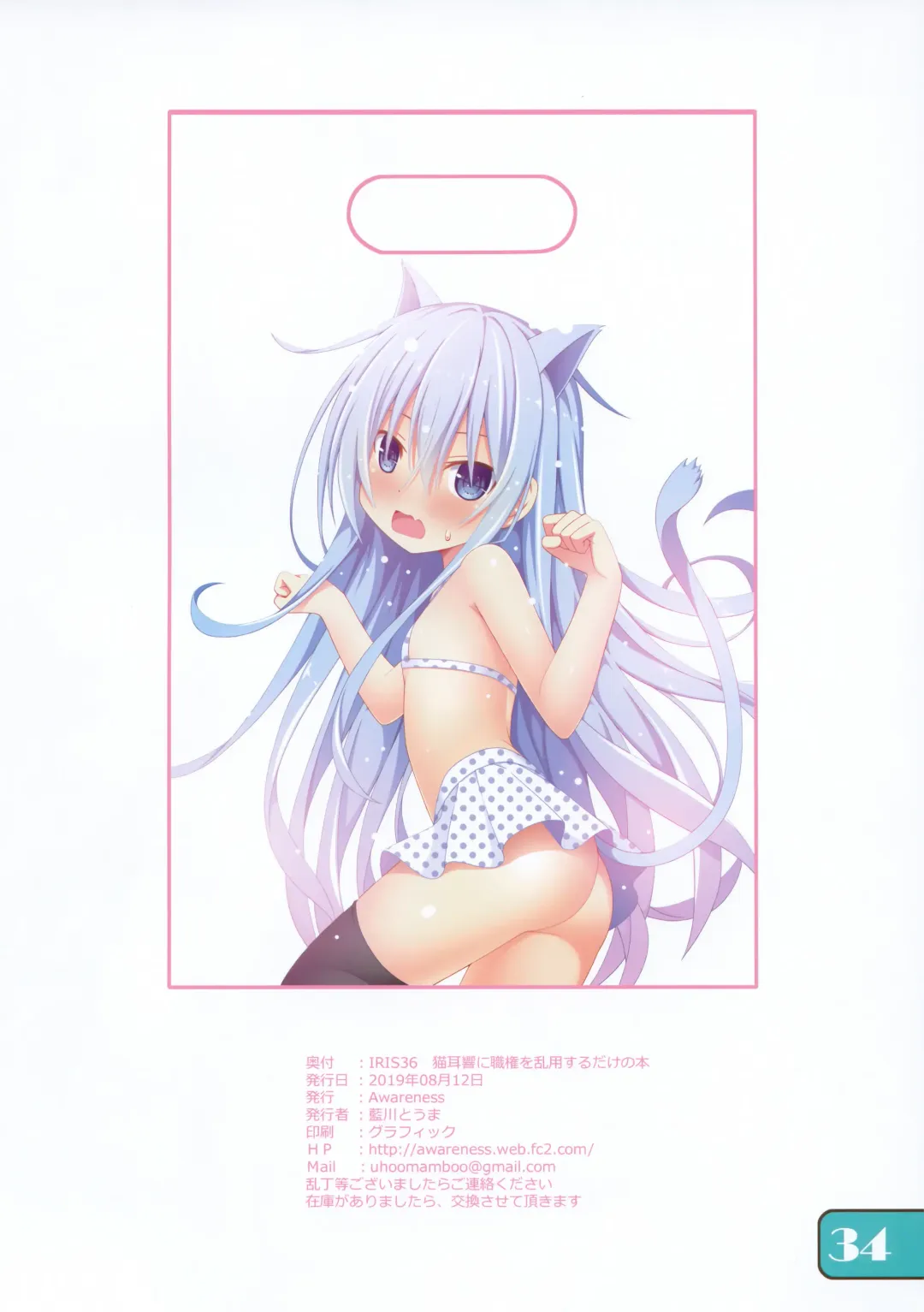 [Aikawa Touma] IRIS36 Nekomimi Hibiki ni Shokken o Ranyou Suru dake no Hon Fhentai - Page 31
