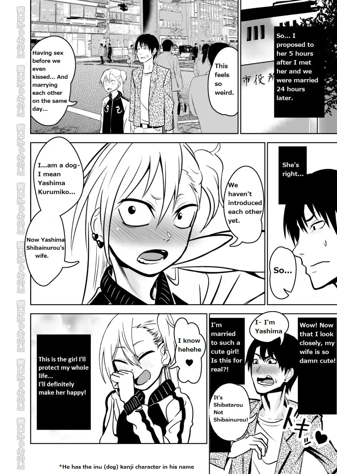 Kinpatsu Yancha-kei na Kanojo to no Kurashikata "Saenai Seinen ga Junjou Yankee to Deatta Sono Hi ni Sex & Kekkon Shichau Ohanashi" Fhentai - Page 28