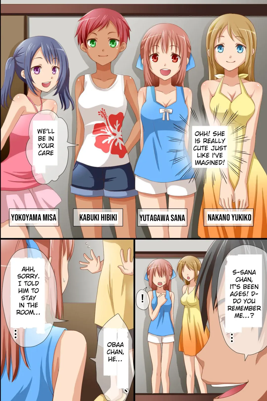 [Asazuki Norito] Namaiki na Meikko-tachi ga Asobi ni Kita node Mahou no Kagami de Juujun ni Shite Kawaii Boku Senyou Dorei ni Shita Fhentai - Page 4