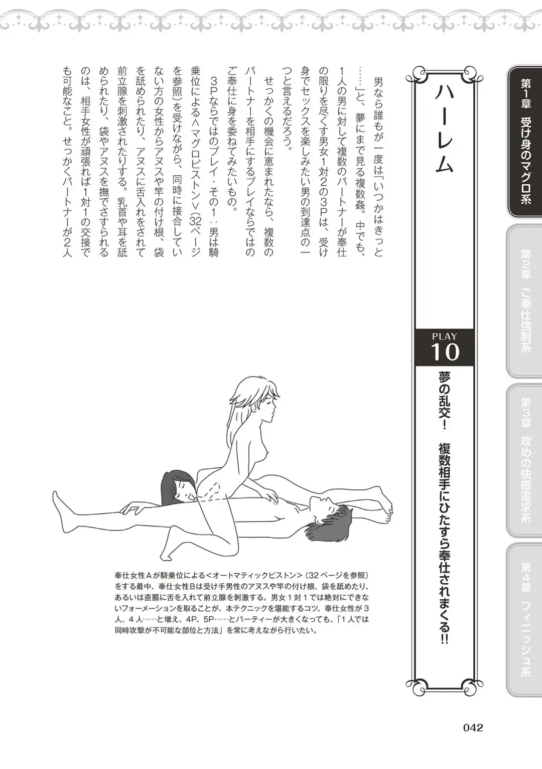 10倍気持ちいい！男のための絶頂SEX完全マニュアル イラスト版…… まじイキッ！ Fhentai.net - Page 44