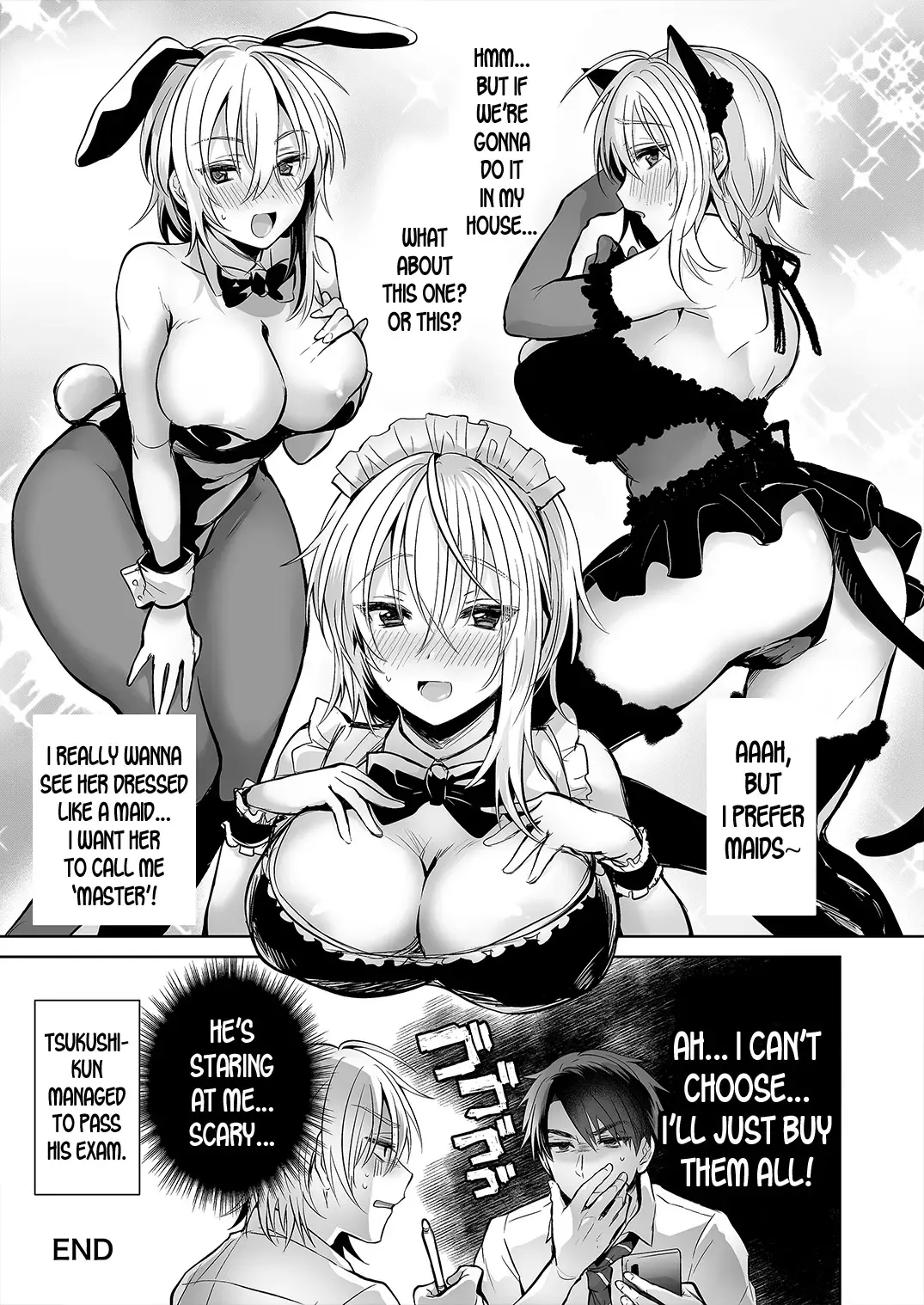 [Uten Ameka] Ore No Shinyuu Wa TS (Seitenka) Taishitsu 2 ~Nyotaika Osananajimi To Maid Play Suru Hanashi~ Fhentai - Page 33