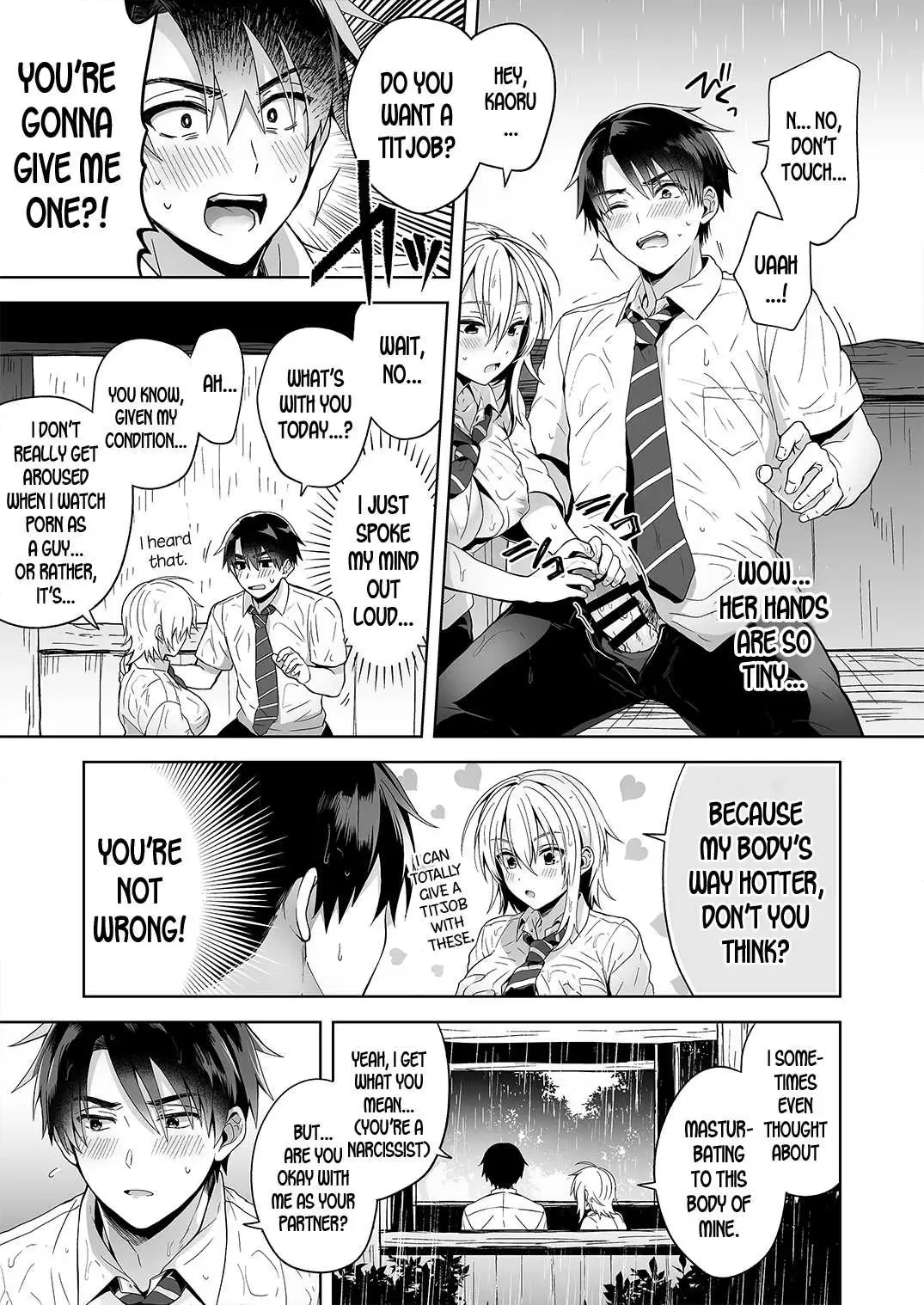 [Uten Ameka] Ore No Shinyuu Wa TS (Seitenka) Taishitsu Fhentai - Page 9