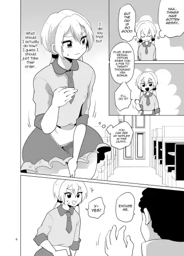 [Urakuso] Josou Gal Nao-kun Chousen! Ura Beit! Fhentai - Page 7