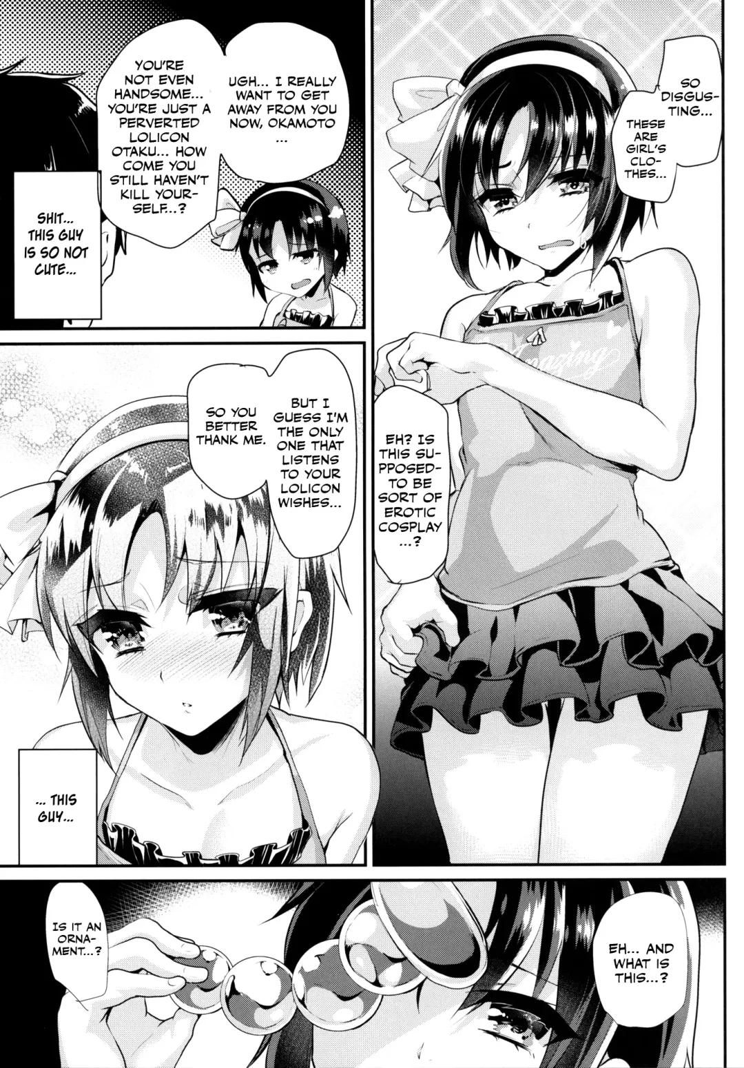 [Shimaji] Tsundere Seito ni Josou Ona Onegaishite Hamete Ikasemakutte Kanojo ni Shita Ken ww Fhentai.net - Page 8