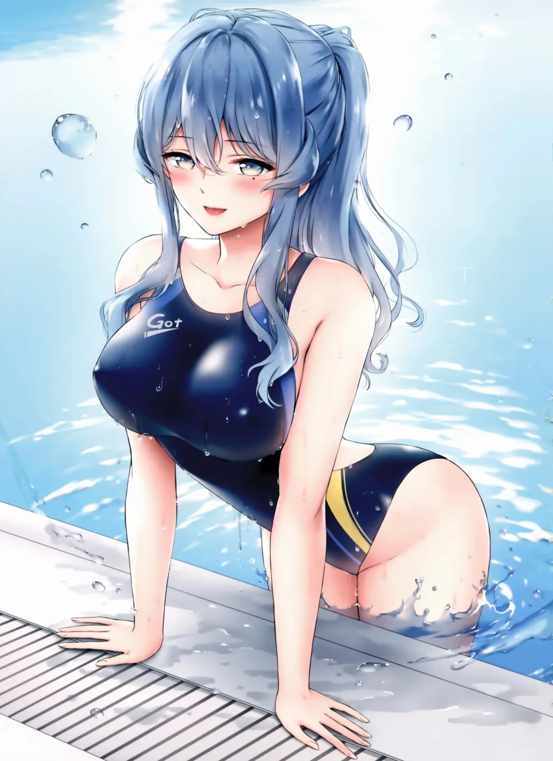 [Nanashiki Fuka] Got-chan to Poolside de Fhentai.net - Page 2