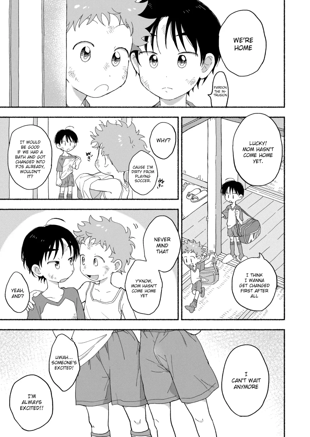 [Tare Mayuzou] Futarikiri no Otomarikai | A Sleepover For Just The Two Of Them Fhentai.net - Page 4