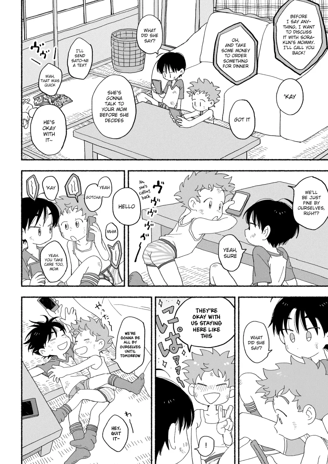 [Tare Mayuzou] Futarikiri no Otomarikai | A Sleepover For Just The Two Of Them Fhentai.net - Page 9