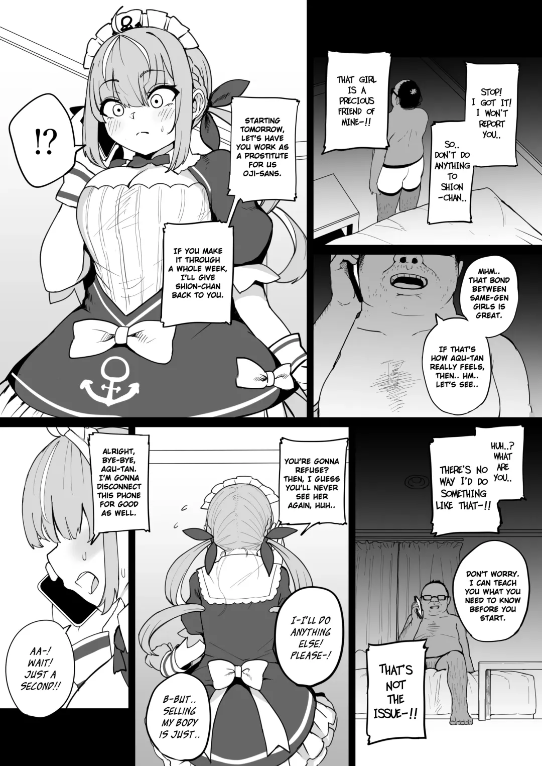 [Fuzui] Aqua-chan wa Douki no Tame nara | Aqua-chan, For Her Friend's Sake Fhentai - Page 6