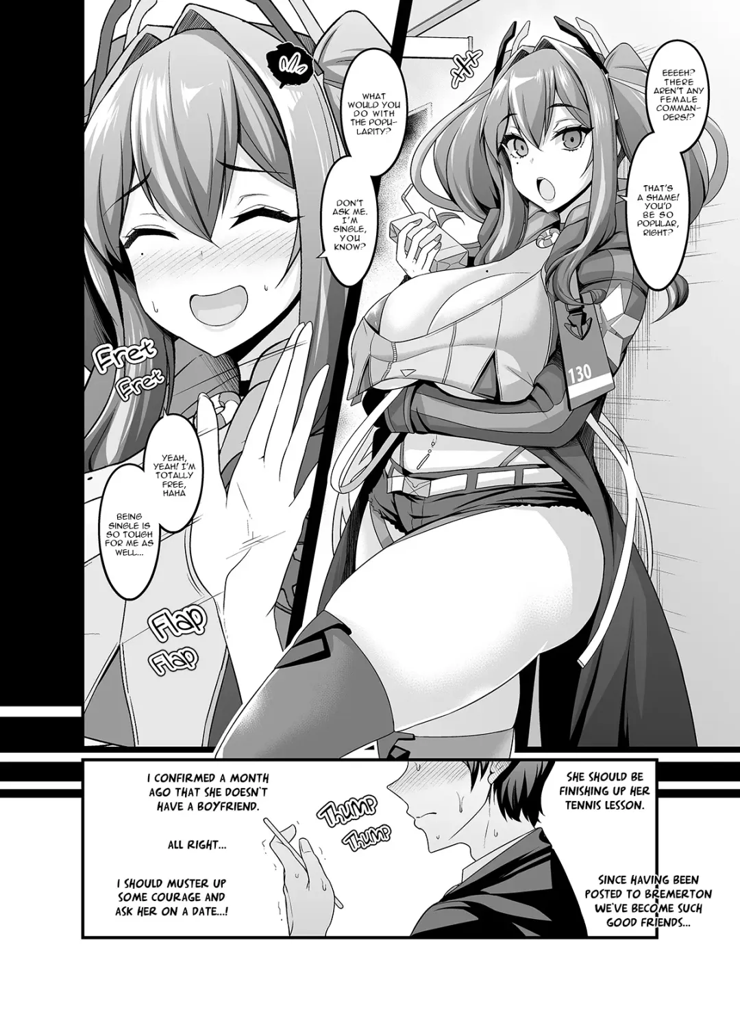 [Ankoman] Bremerton, TenniCir ni Hairu | Bremerton Joins Tennicer Fhentai.net - Page 1