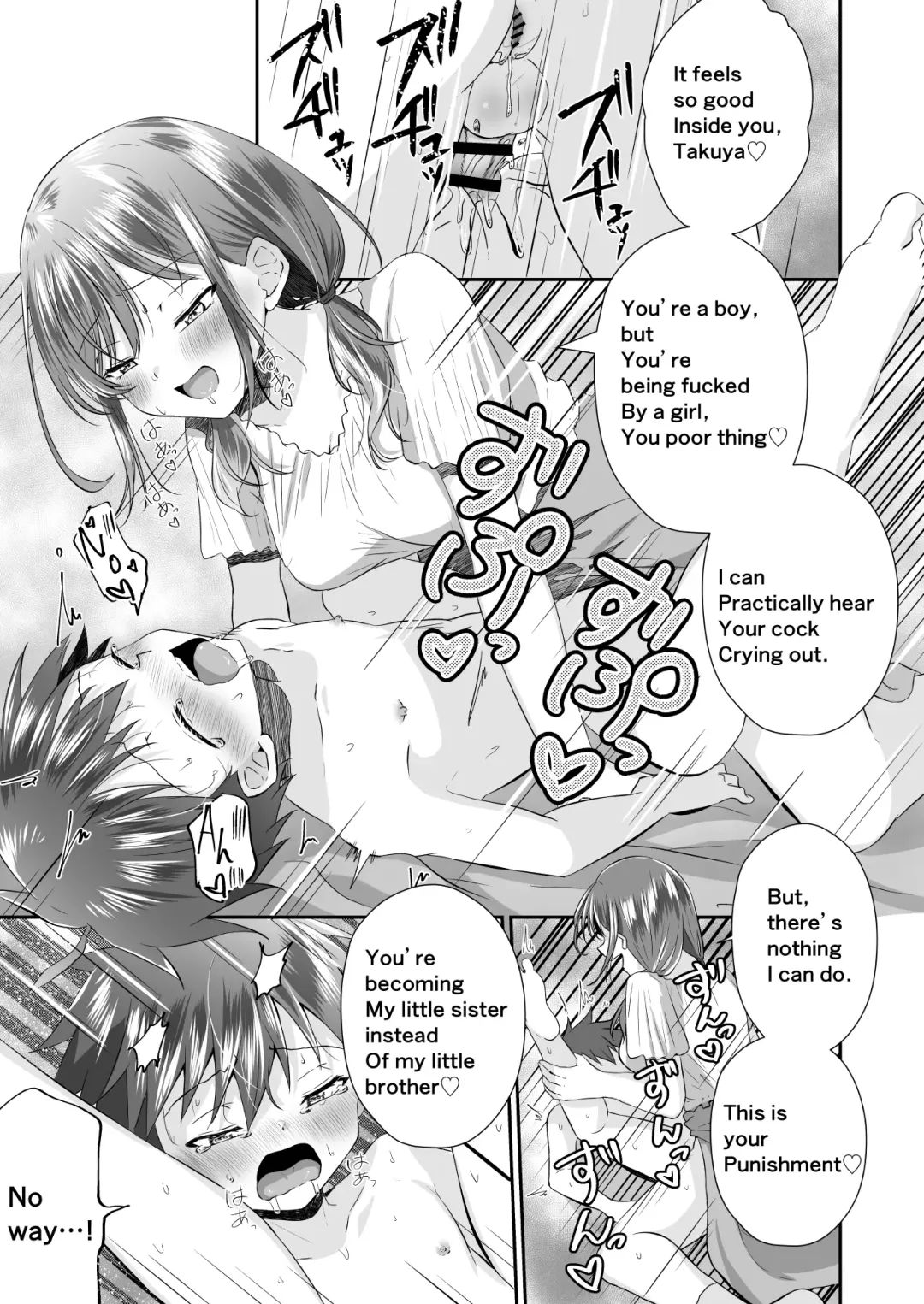 [Kosuke Poke] Futanari no Onee-chan ni Shasei Kanri Sarete Gyaku Anal Saretemasu! | My older sister has a dick! Orgasm denied and Fucked in the ass by Big Sis! Fhentai - Page 20