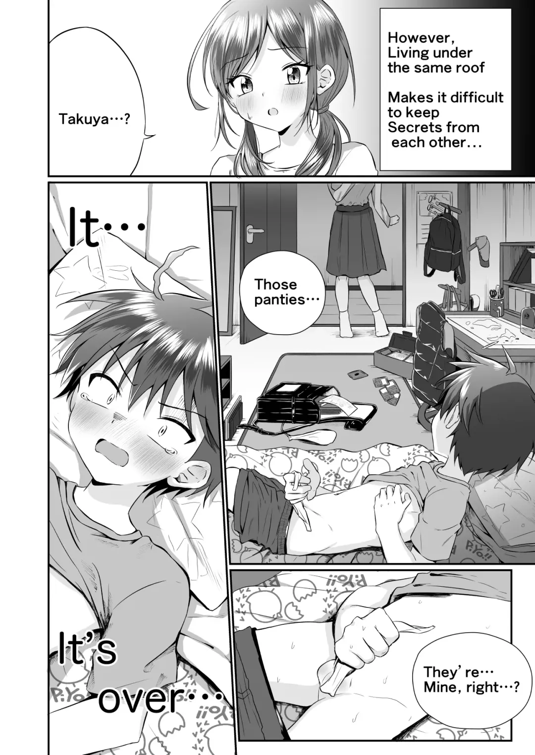 [Kosuke Poke] Futanari no Onee-chan ni Shasei Kanri Sarete Gyaku Anal Saretemasu! | My older sister has a dick! Orgasm denied and Fucked in the ass by Big Sis! Fhentai - Page 5
