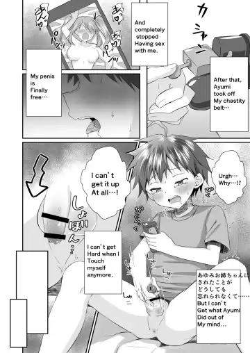 [Kosuke Poke] Futanari no Onee-chan ni Shasei Kanri Sarete Gyaku Anal Saretemasu! | My older sister has a dick! Orgasm denied and Fucked in the ass by Big Sis! Fhentai - Page 23