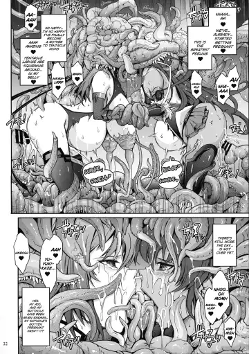 [Tana] TENTACLES Reisou Taimanin Yukikaze no Koukotsu | TENTACLES Slave Dress Taimanin Yukikaze's Fall to Ecstasy Fhentai - Page 34