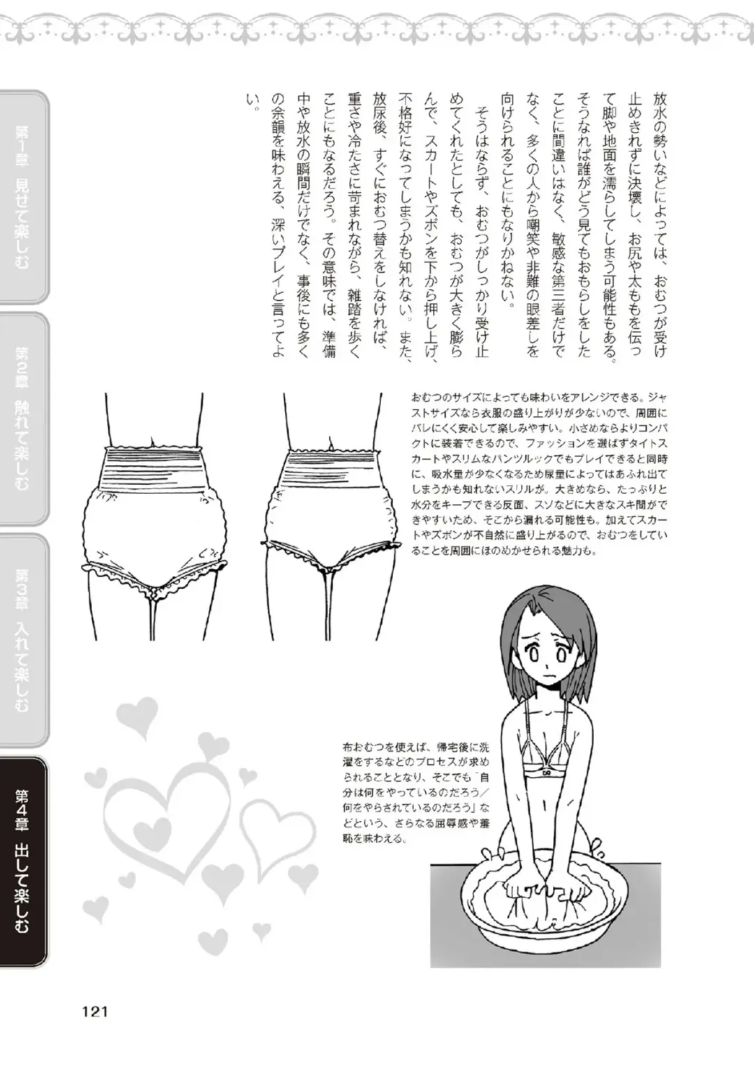 野外羞恥プレイ・露出青姦完全マニュアル イラスト版……そとプレッ！ Fhentai - Page 123