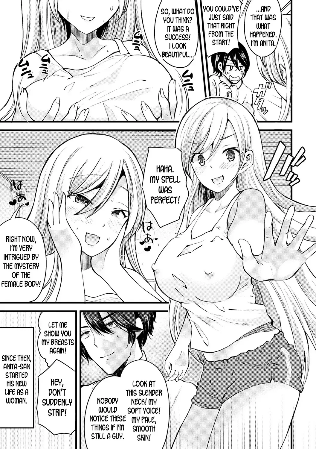 [Labui] Nyotaika shite jomahoushi ni naru | Turn Into a Woman and Become a Female Mage Fhentai - Page 3
