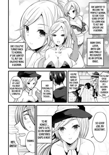 [Labui] Nyotaika shite jomahoushi ni naru | Turn Into a Woman and Become a Female Mage Fhentai.net - Page 4