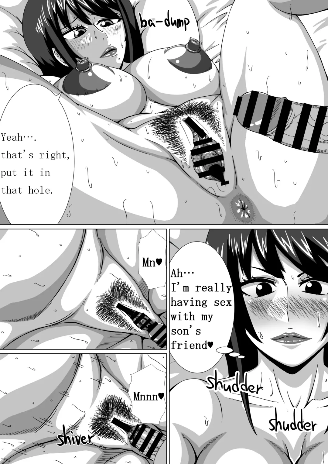 Boku no Daisuki na Takako Mama | Takako's mom aho is a bit erotic Fhentai - Page 11