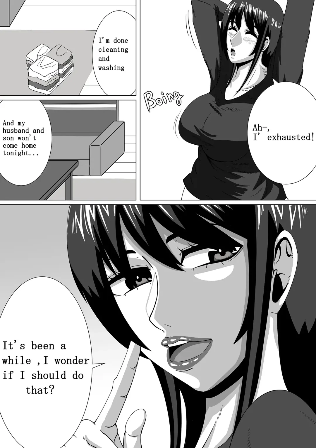 Boku no Daisuki na Takako Mama | Takako's mom aho is a bit erotic Fhentai - Page 2